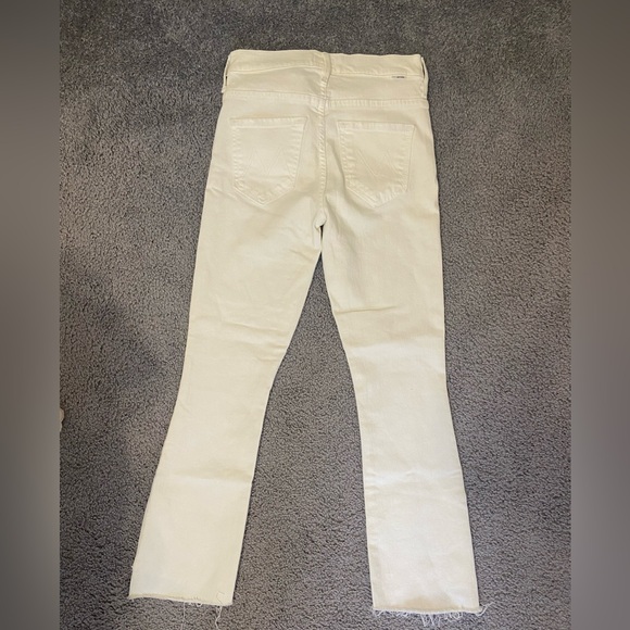 Mother “the insider crop” jeans in white - Picture 2 of 6
